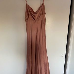 Fame and partners dress size 10 in blush